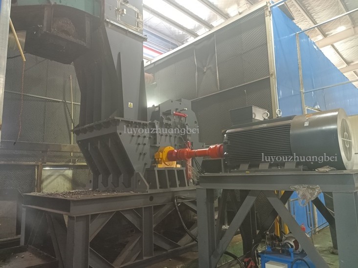 江蘇宿遷315型廢鋁破碎機試運行順利